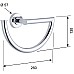 Кольцо для полотенец Remer Arte AR44CR Хром