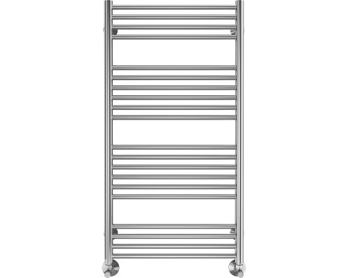 Водяной полотенцесушитель Terminus Аврора П20 500х1000 4670078529381 Хром, нижнее подключение, G 1/2" ВР, с угловым соединением