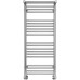 Водяной полотенцесушитель Terminus Аврора П20 400x1000 4670078529435 с полкой Хром, нижнее подключение, G 1/2" ВР, с угловым соединением