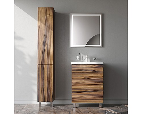 Шкаф пенал AM.PM Gem 30 L M90CSL0306HF Орех