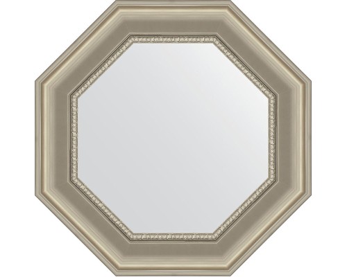 Зеркало Evoform Octagon 57х57 в багетной раме - Хамелеон 88 мм