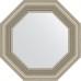 Зеркало Evoform Octagon 57х57 в багетной раме - Хамелеон 88 мм