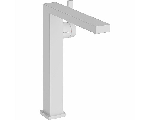 Смеситель для раковины Hansgrohe Tecturis E 73070700 Белый матовый