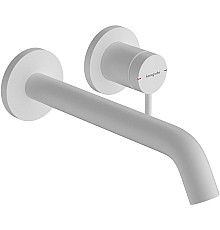 Смеситель для раковины Hansgrohe Tecturis S 73351700 Белый матовый