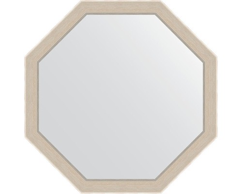 Зеркало Evoform Octagon 69х69 BY 3873 в багетной раме - Травленое серебро 52 мм