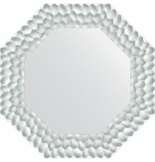Зеркало Evoform Octagon 57х57 в багетной раме - Перламутровые дюны 89 мм