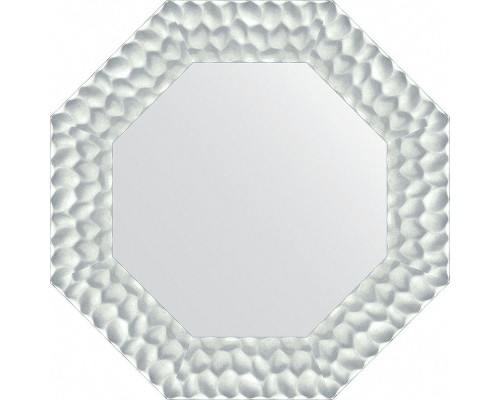 Зеркало Evoform Octagon 57х57 в багетной раме - Перламутровые дюны 89 мм