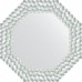 Зеркало Evoform Octagon 57х57 в багетной раме - Перламутровые дюны 89 мм