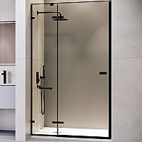 Душевая дверь RGW Stilvoll SV-004-B 120 353200412-14 профиль Черный стекло прозрачное