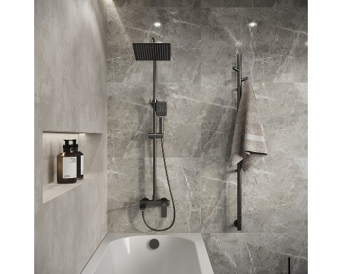 Душевая система Grossman Cosmo 500.K35.02.420 Графит брашированный