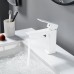 Смеситель для раковины Rose R18C Белый матовый