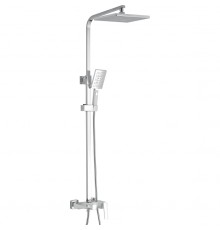 Душевая система Rose R16F Белая Хром