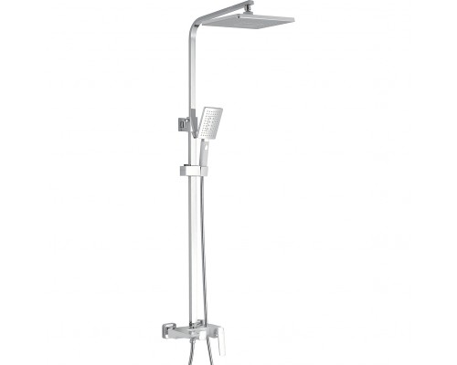 Душевая система Rose R16F Белая Хром