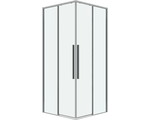 Душевой уголок Grossman Galaxy 90х90 300.K33.01.9090.10.00 профиль Хром стекло прозрачное