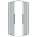 Душевой уголок Grossman Galaxy 90х90 300.K33.01.9090.10.00 профиль Хром стекло прозрачное