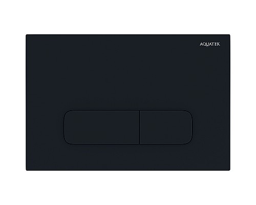 Комплект унитаза с инсталляцией Aquatek Set Aquatek Поларис-017 4в1 с сиденьем Микролифт и Черной матовой клавишей смыва