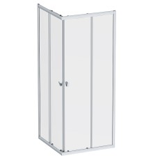 Душевой уголок AM.PM Sunny 80х80 W87G-403-8080-MT профиль Хром матовый стекло прозрачное