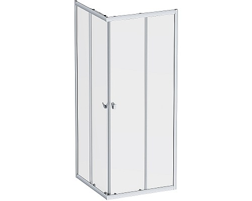 Душевой уголок AM.PM Sunny 80х80 W87G-403-8080-MT профиль Хром матовый стекло прозрачное