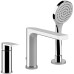 Смеситель на борт ванны Gessi Emporio Via Manzoni Хром