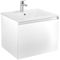 Тумба под раковину Art&Max Latina 60 AM-Latina-600-1C-SO-BM подвесная Белая матовая