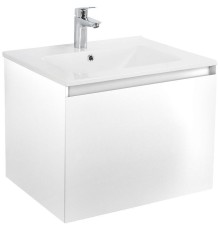 Тумба под раковину Art&Max Latina 60 AM-Latina-600-1C-SO-BM подвесная Белая матовая