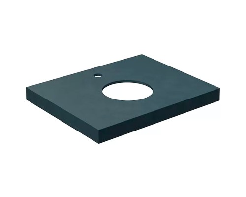 Столешница под раковину Kerama Marazzi Canaletto Про Чементо 60 CN60.DD507320R Синяя темная матовая