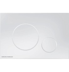 Клавиша смыва Kerama Marazzi Белая глянцевая