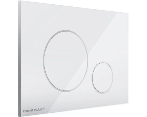 Клавиша смыва Kerama Marazzi Белая глянцевая