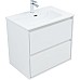 Тумба под раковину Aquanet Милан 70 336368 подвесная Белый глянец