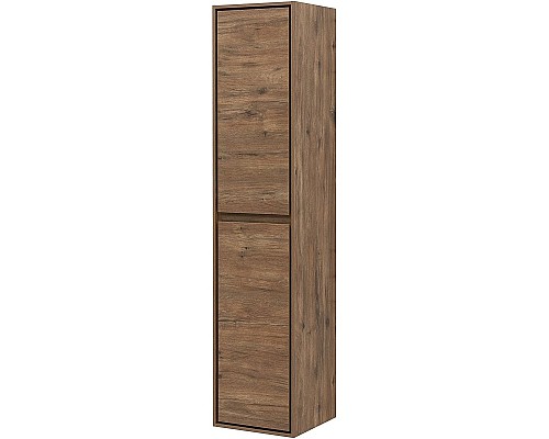 Шкаф пенал Aquanet Милан 35 336388 подвесной Дуб рустикальный