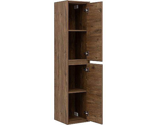 Шкаф пенал Aquanet Милан 35 336388 подвесной Дуб рустикальный