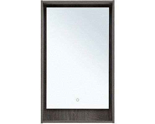 Зеркало Aquanet Милан 50 336392 с подсветкой Дуб рошелье с сенсорным выключателем
