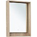 Зеркало Aquanet Милан 60 336403 с подсветкой Дуб светлый с сенсорным выключателем