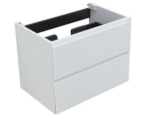 Тумба под раковину Aquanet Альтера 70 337155 подвесная Белая матовая