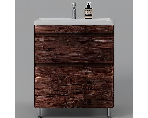 Тумба под раковину Style Line Атлантика 70 Люкс Plus СС-00002343 Старое дерево
