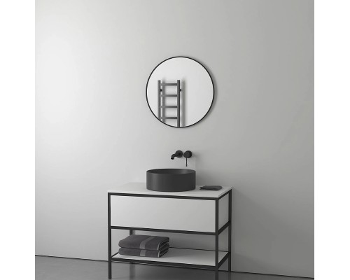 Зеркало Evoform Impressive d60 BY 7543 в раме - Черный цвет