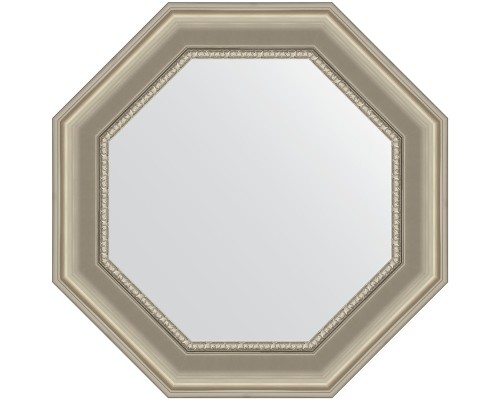 Зеркало Evoform Octagon 61х61 в багетной раме - Хамелеон 88 мм
