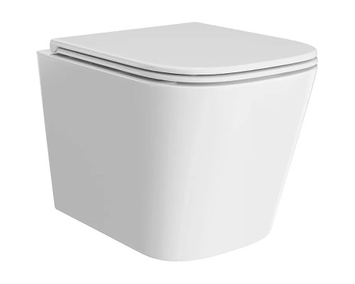 Унитаз Kerama Marazzi Cubo CU.wc.02 подвесной с сиденьем Микролифт