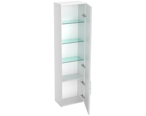 Шкаф пенал Ravak SB Clear II 40 R подвесной Белый глянец