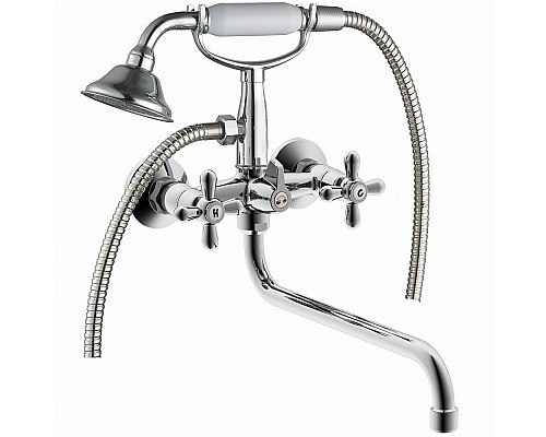 Смеситель для ванны Aquanet Opera SD98909A 187236 универсальный Хром