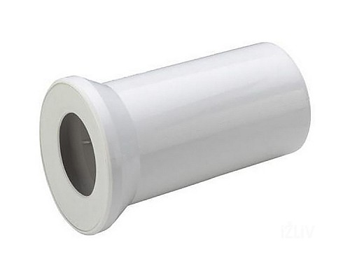 Отвод Viega 103668 прямой с манжетным уплотнением Белый