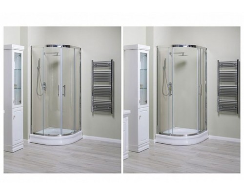 Душевой уголок Aquanet Delta NPE2142 90х90 профиль Хром стекло прозрачное