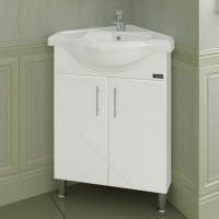 Тумба под раковину СанТа Аврора 60 Белая