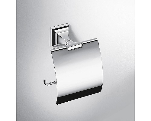 Держатель туалетной бумаги с крышкой Colombo Design Portofino B3291.CR Хром