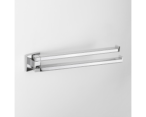 Полотенцедержатель двойной Colombo Design Basic Q B3712.CR Хром