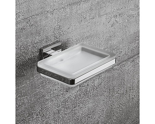 Мыльница Colombo Design Basic Q B3701.CR-VAN Хром