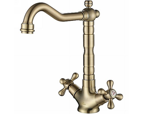 Смеситель для кухни Kaiser Carlson Style 44233-1 Br Бронза