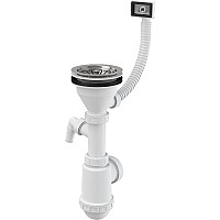 Сифон для кухонной мойки Alcaplast A447P-DN50/40 Белый