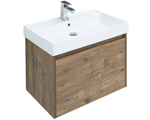 Комплект мебели для ванной Aquanet Nova Lite 75 254217 подвесной Дуб рустикальный