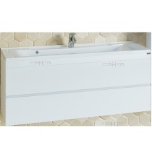 Тумба под раковину СанТа Марс 120 700255 подвесная Белая